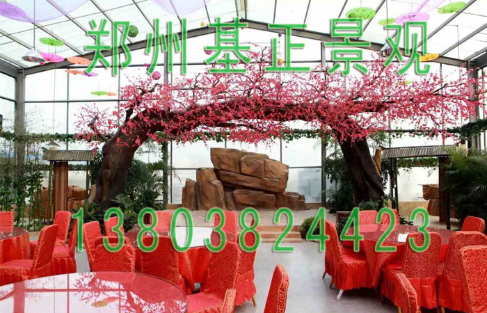 河南仿真树