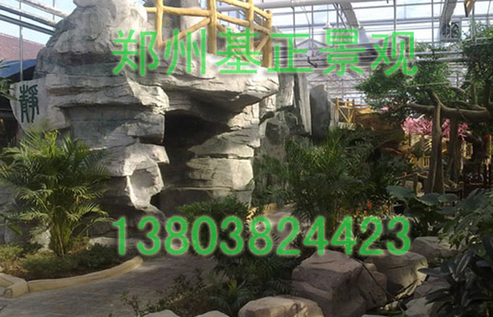 郑州生态园施工